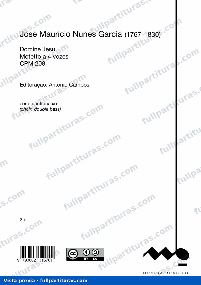Domine Jesu — preview