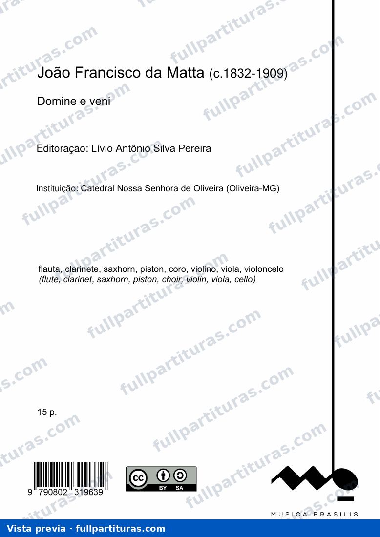 Domine e veni — preview