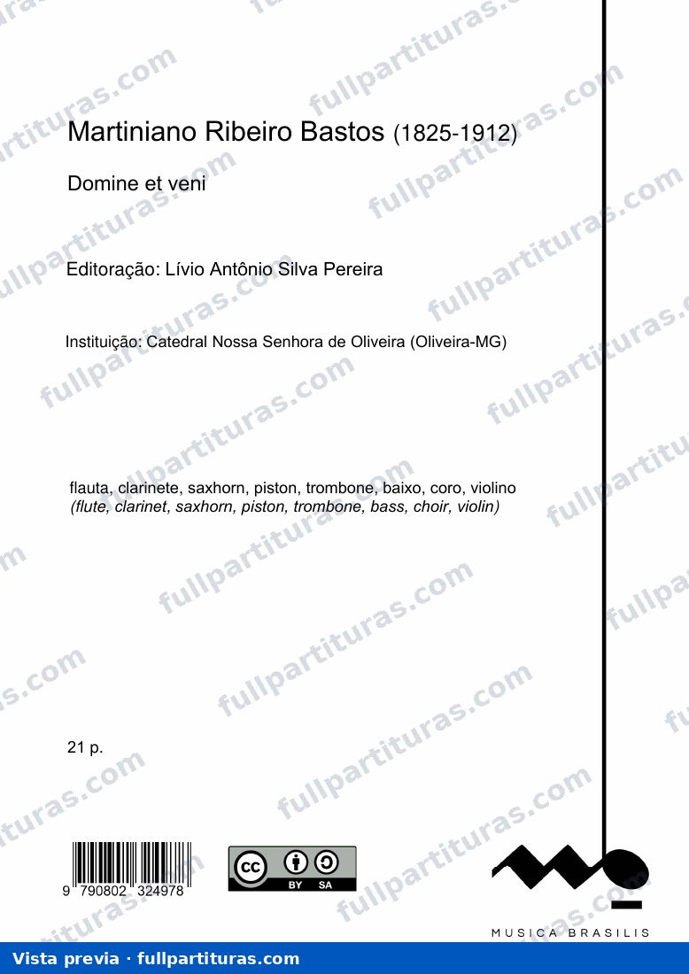 Domine et veni — vista previa