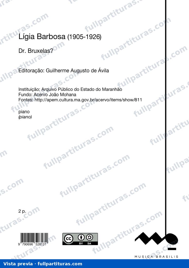 Dr. Bruxelas? — vista previa
