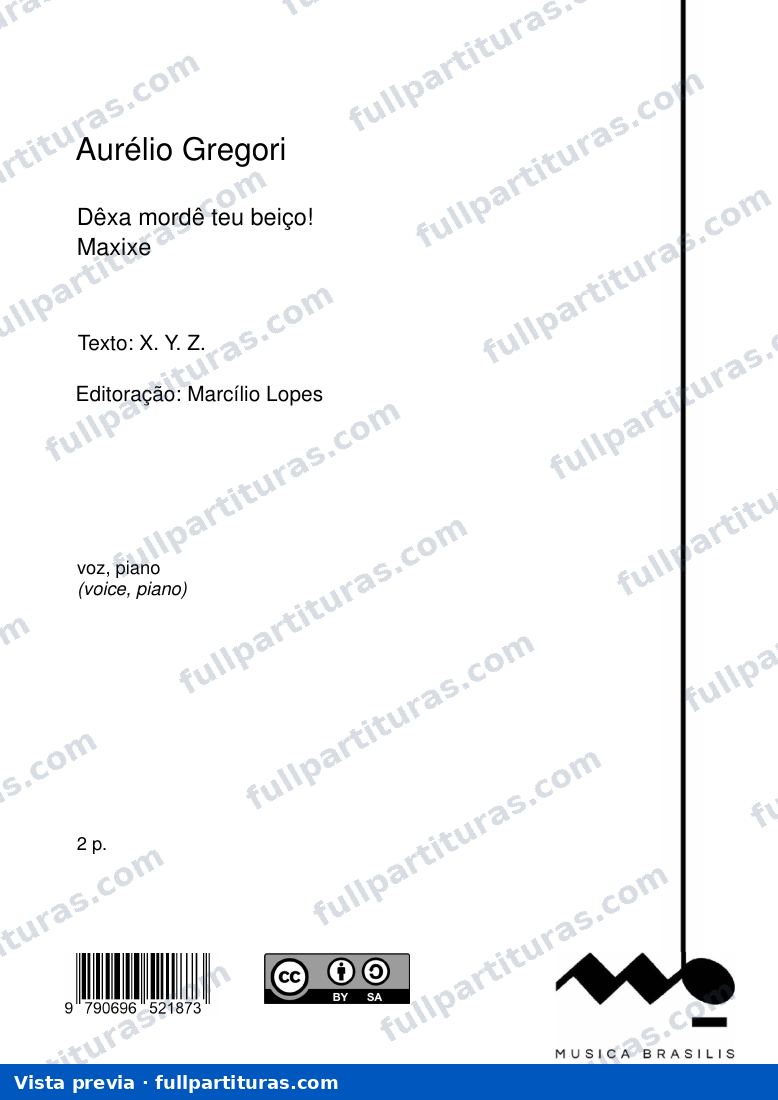Dêxa mordê teu beiço! — preview