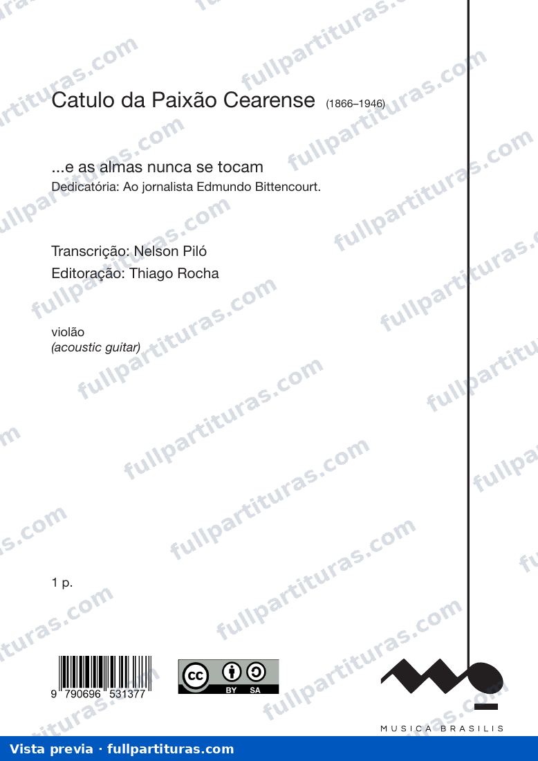 E as almas nunca se tocam — preview