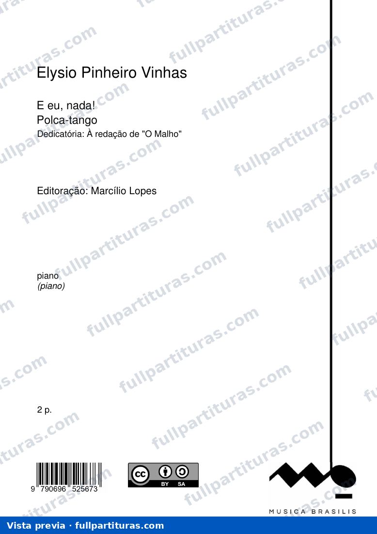 E eu, nada! — preview