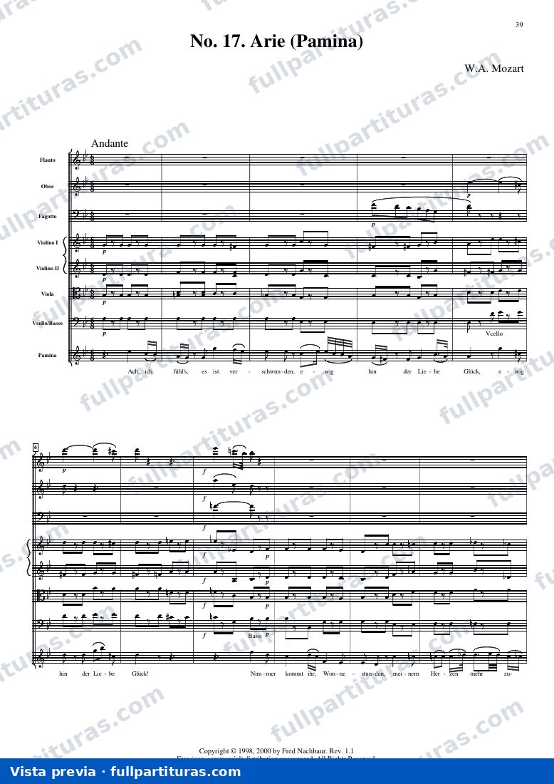 Marcha nupcial: Pamina — preview