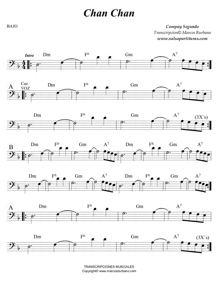 Chan Chan (Bajo Eléctrico) — Vorschau