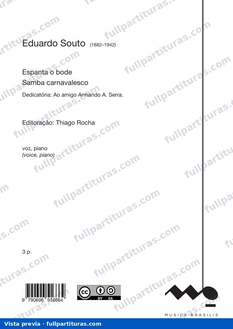 Espanta o bode — preview