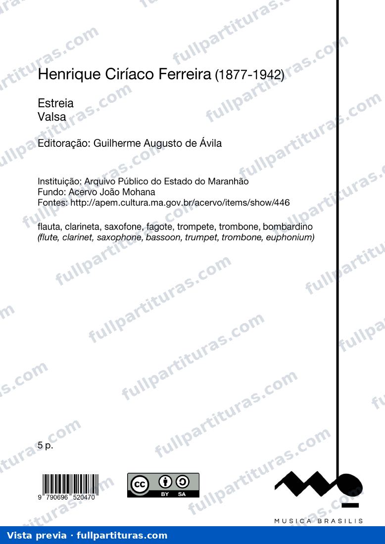 Estreia — preview