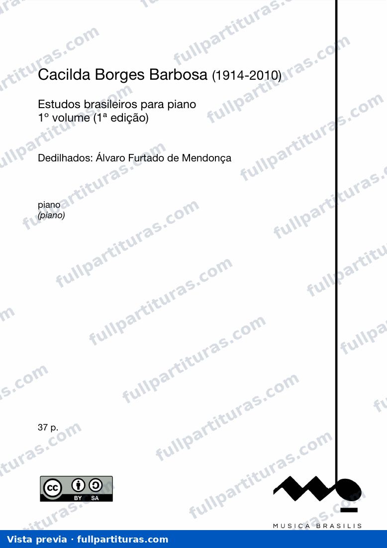 Estudos brasileiros para piano — preview