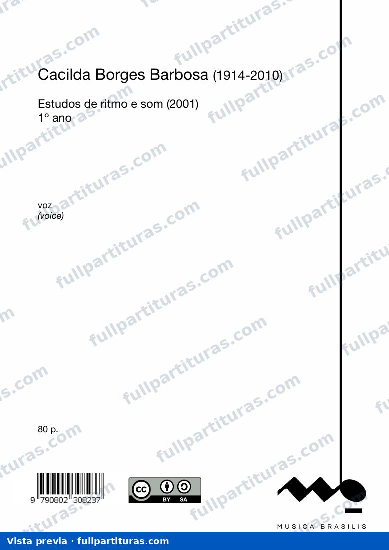 Estudos de ritmo e som - 1º ano — preview