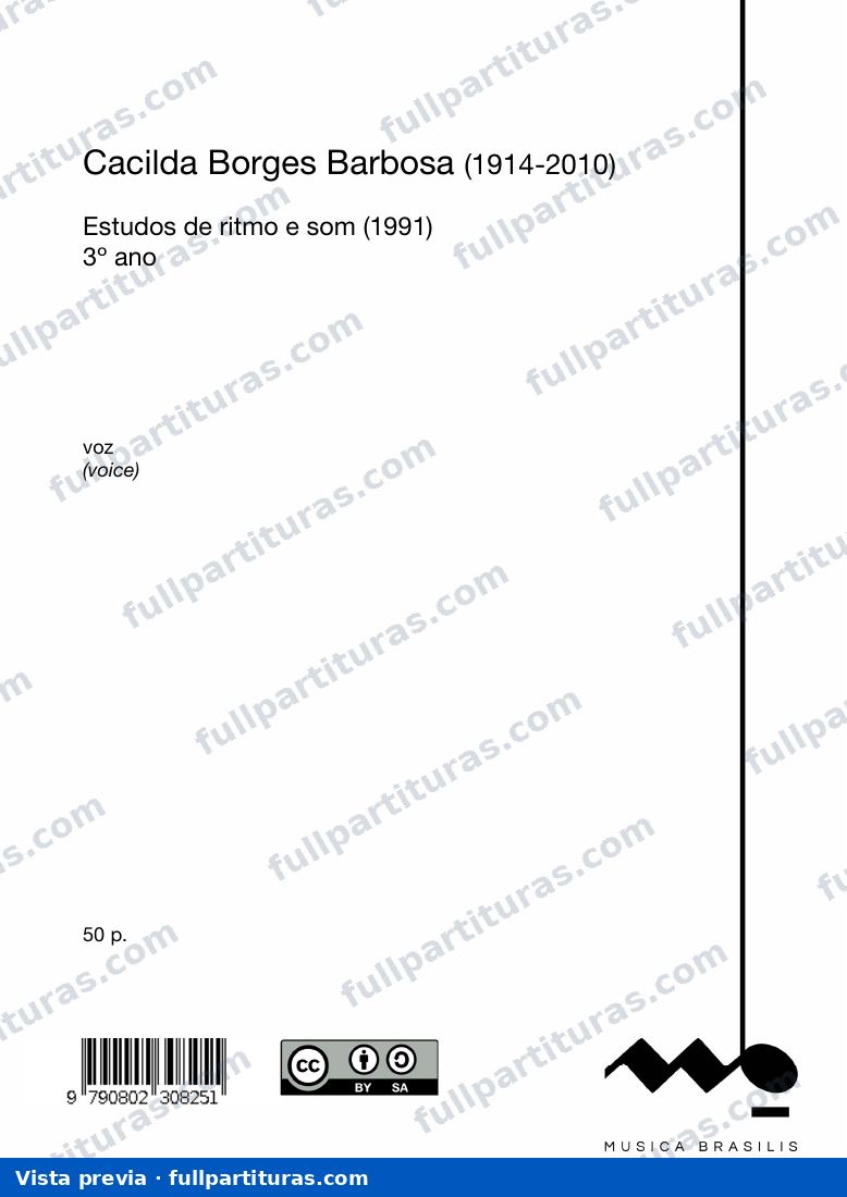 Estudos de ritmo e som - 3º ano — preview
