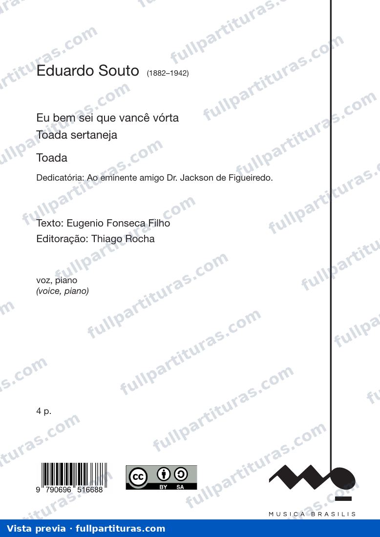 Eu bem sei que vancê vórta — preview