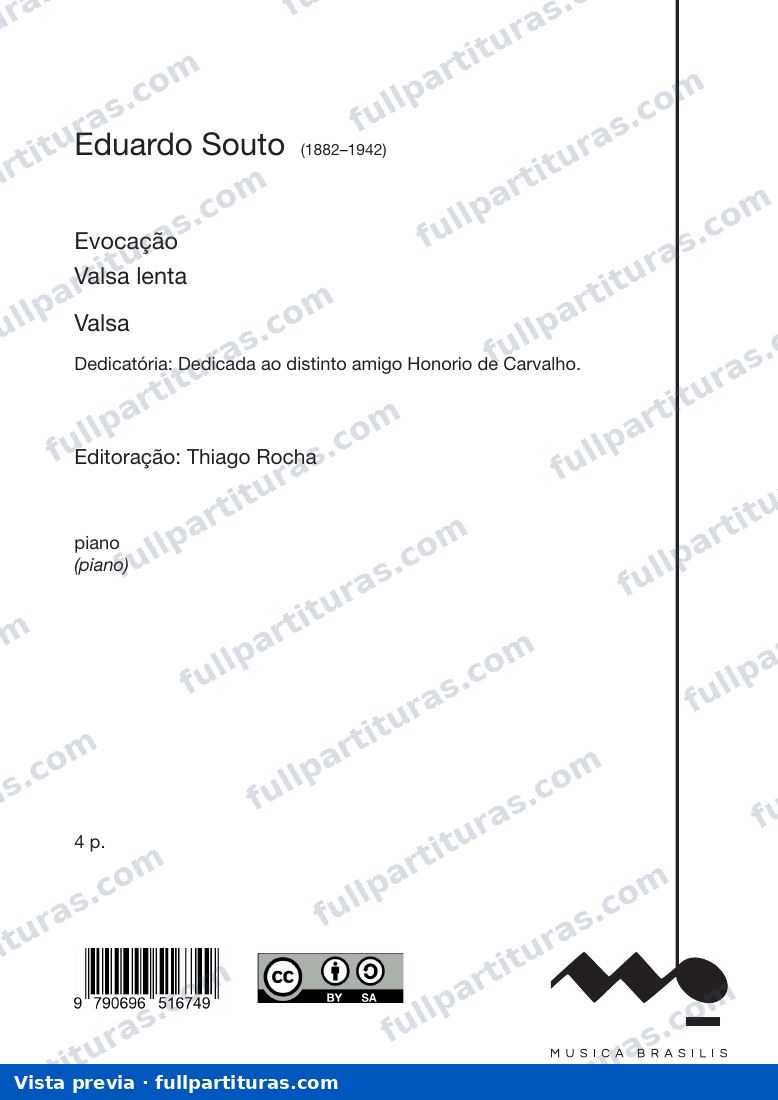 Evocação — preview
