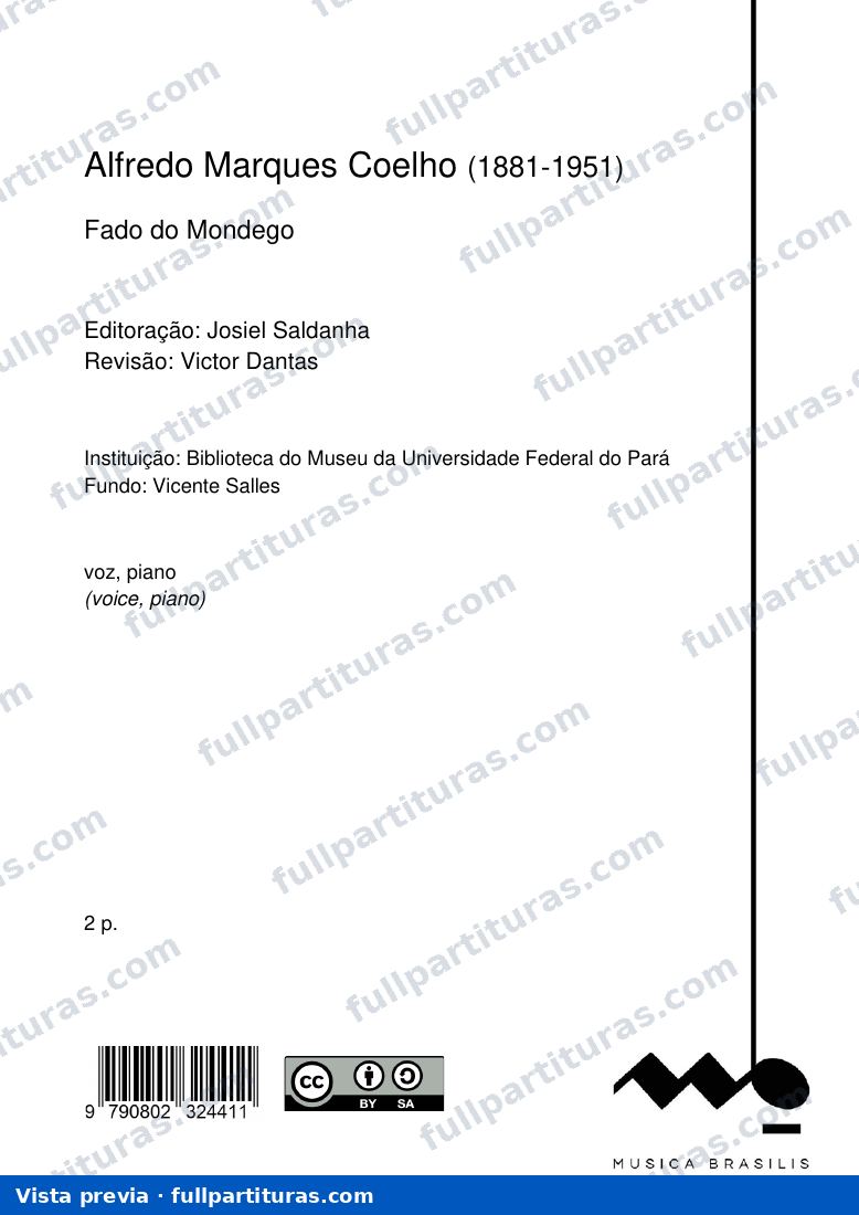 Fado do Mondego — preview
