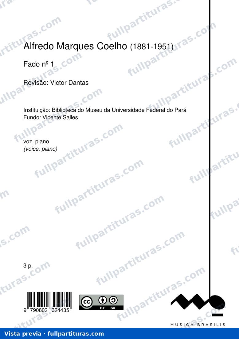 Fado nº 1 — preview