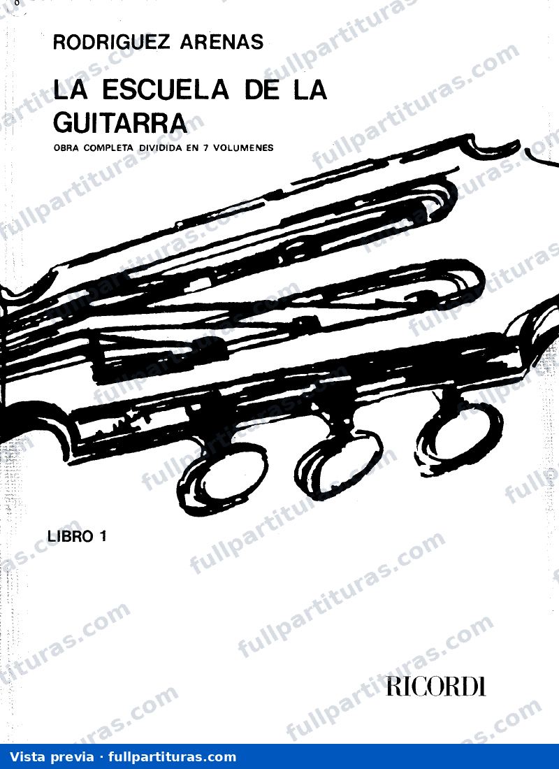 Escuela de la guitarra. Método — vista previa