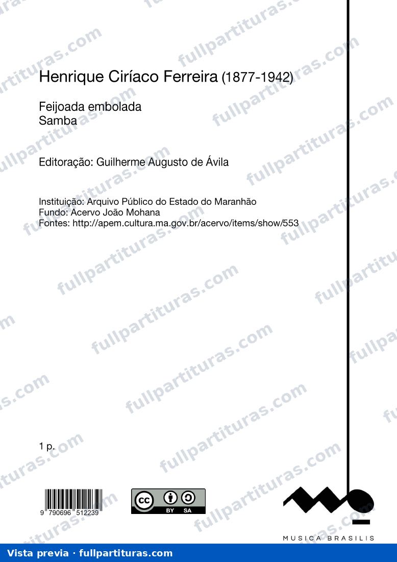 Feijoada embolada — preview