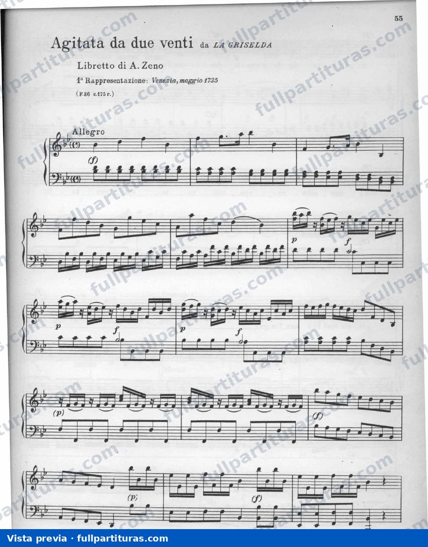 Agitata da due venti — preview