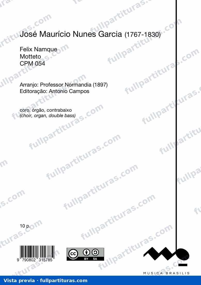 Felix namque — preview