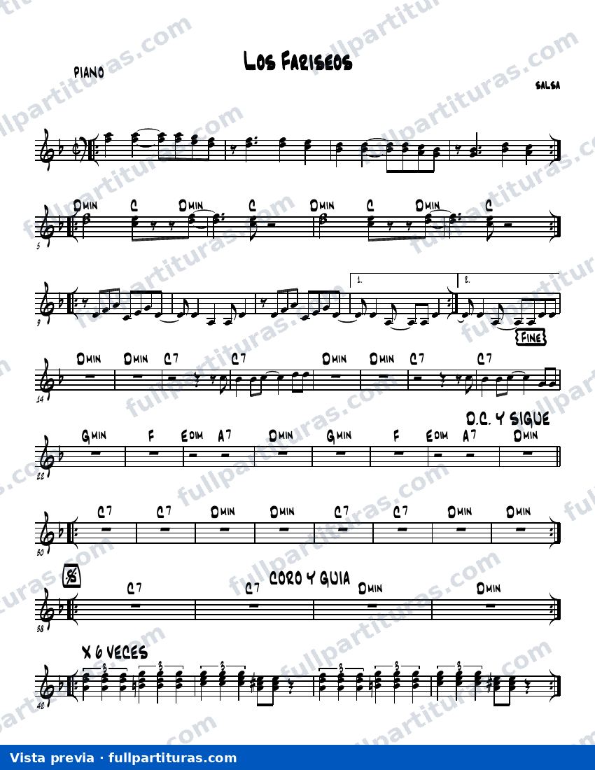 Los fariseos — preview