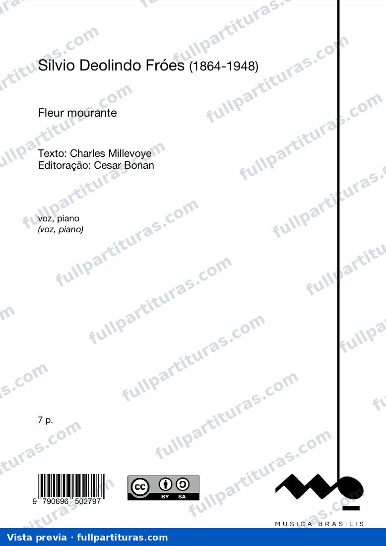 Fleur mourante — vista previa