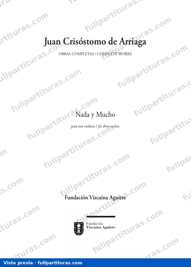'Nada y mucho' (para tres violines) [644 Kb] — preview