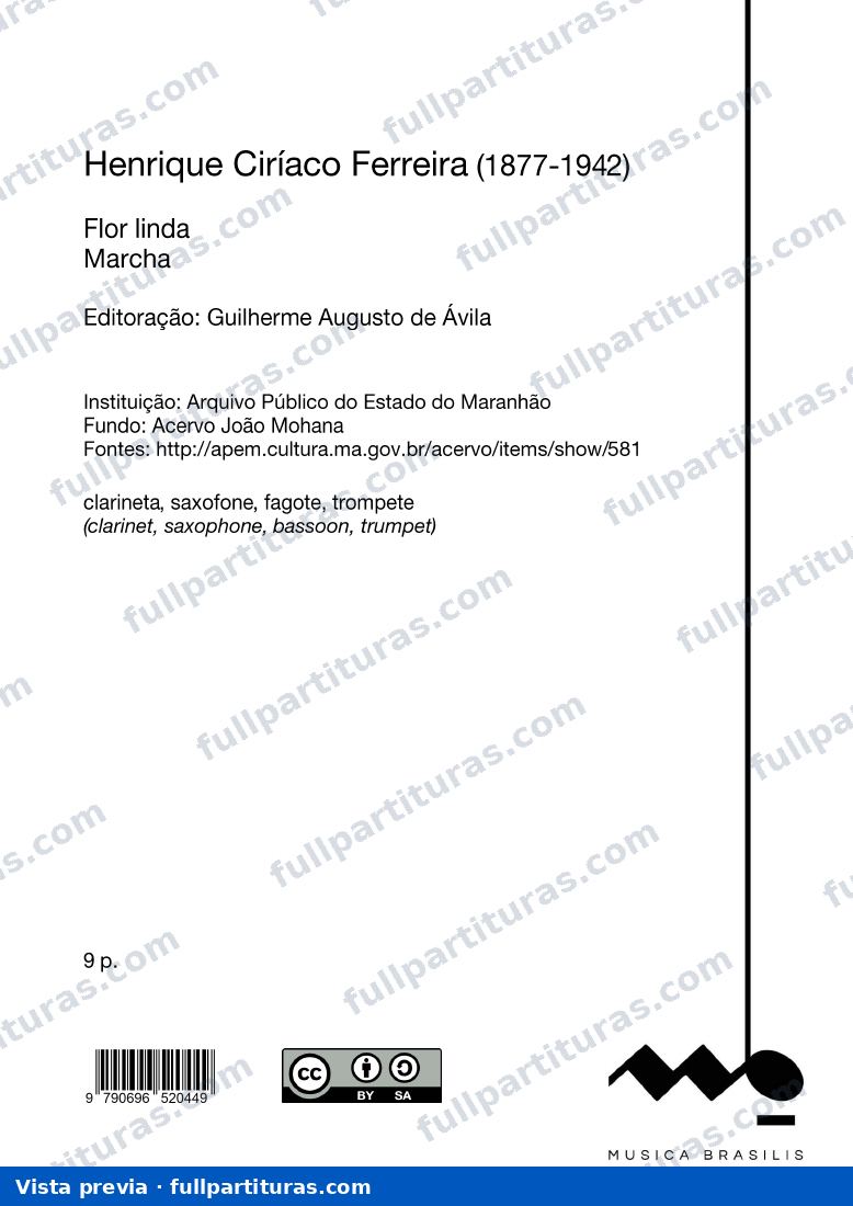 Flor linda — preview