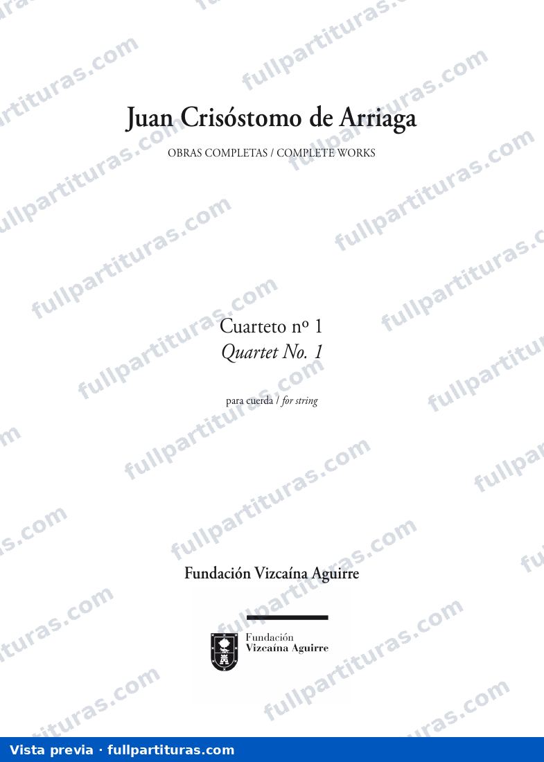 'Cuarteto de cuerda nÂº 1' [1891 Kb] — preview