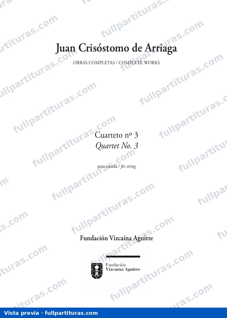 'Cuarteto de cuerda nÂº 3' [2.1 Mb] — preview