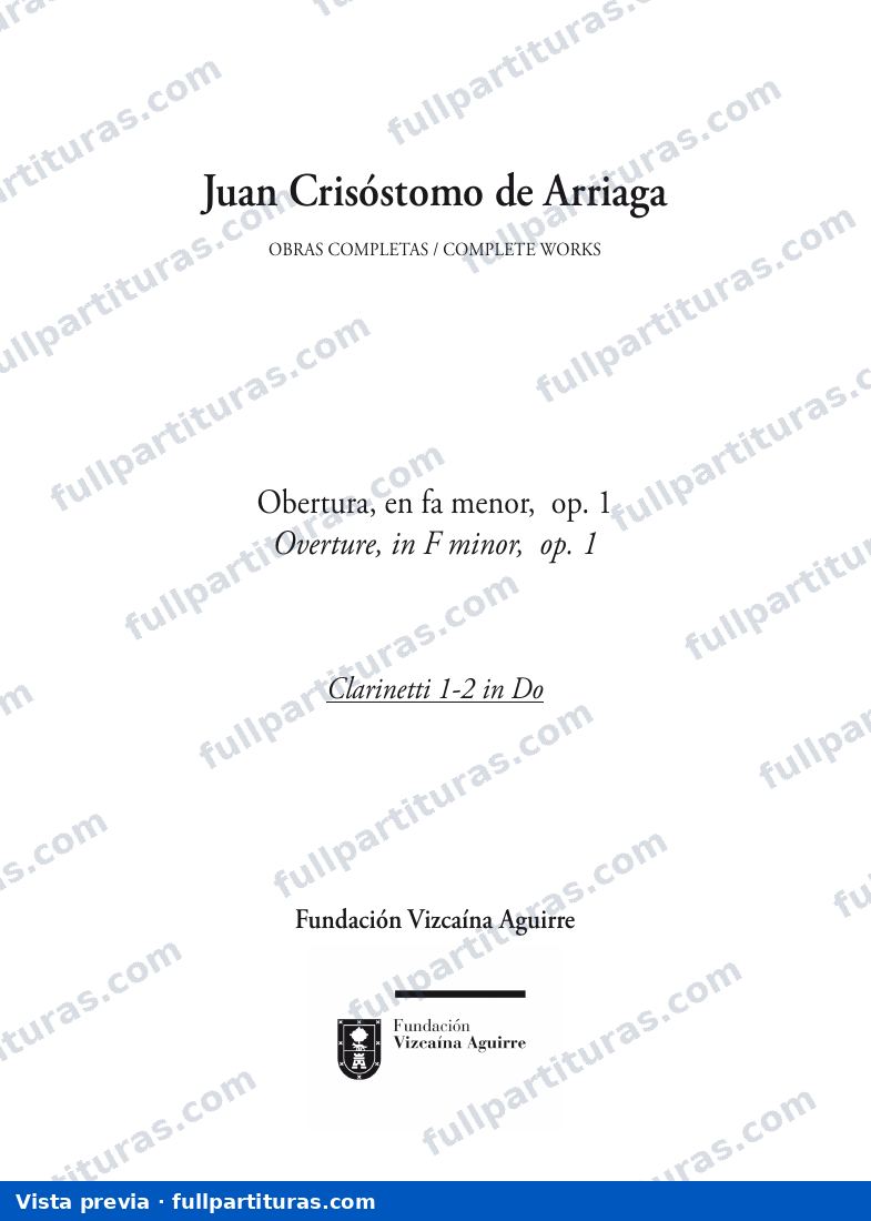Clarinetes 1 y 2 en Do — preview