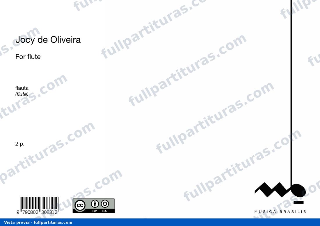 For flute — preview