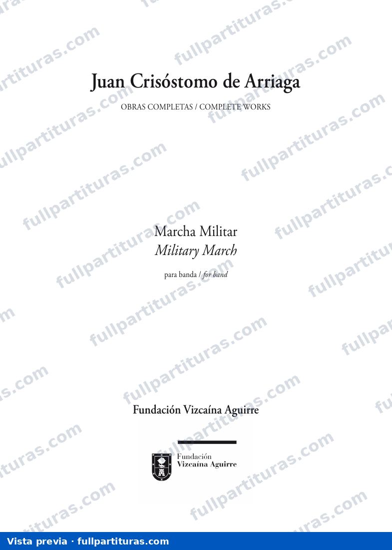 'Marcha militar' (para banda) [644 Kb] — preview