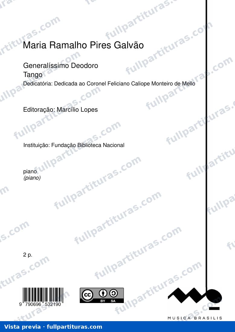 Generalissimo Deodoro — preview