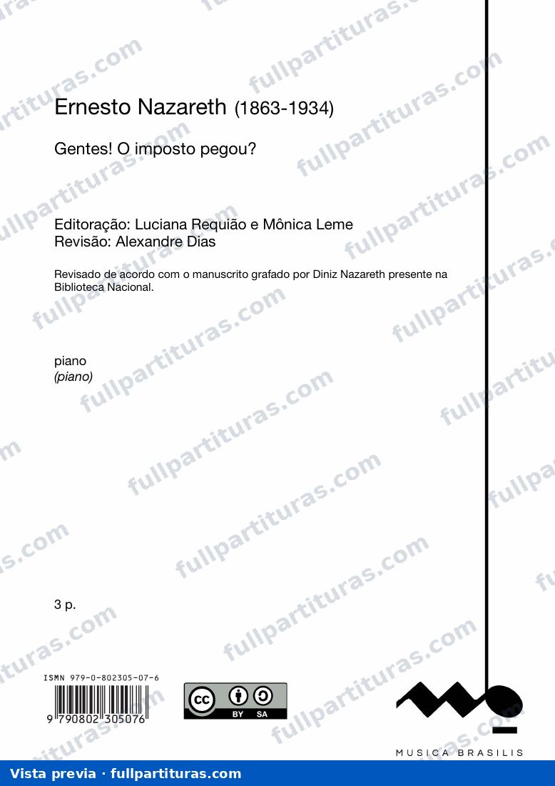 Gentes! O imposto pegou? — preview