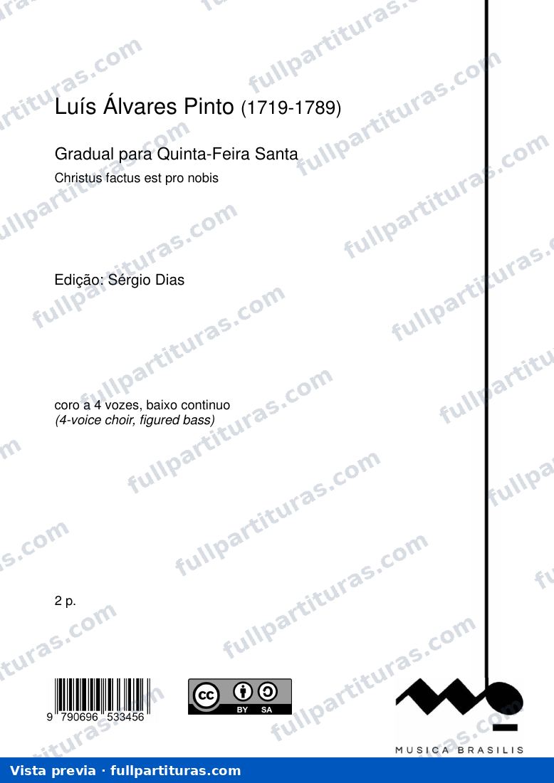 Gradual Para Quinta Feira Santa — preview