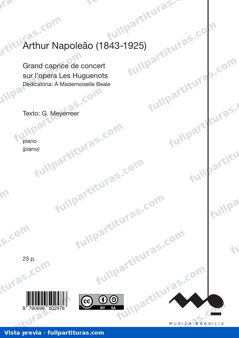 Grand caprice de concert — preview
