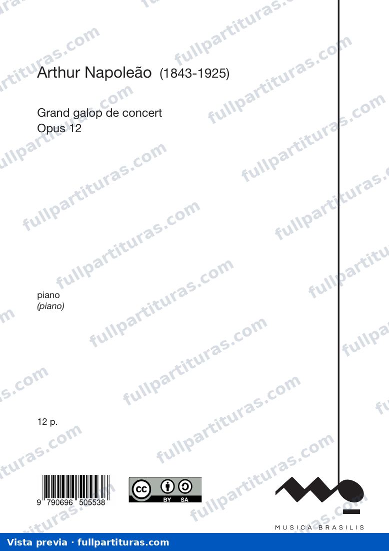 Grand galop de concert — preview