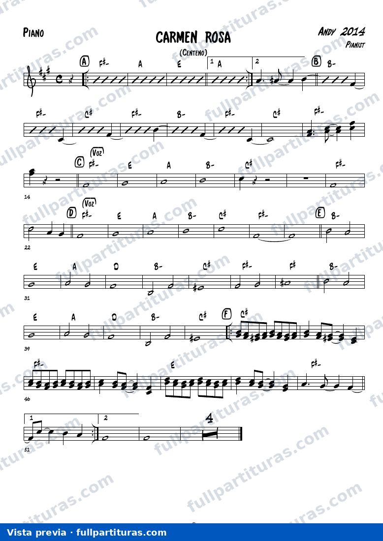 Carmen rosa — preview