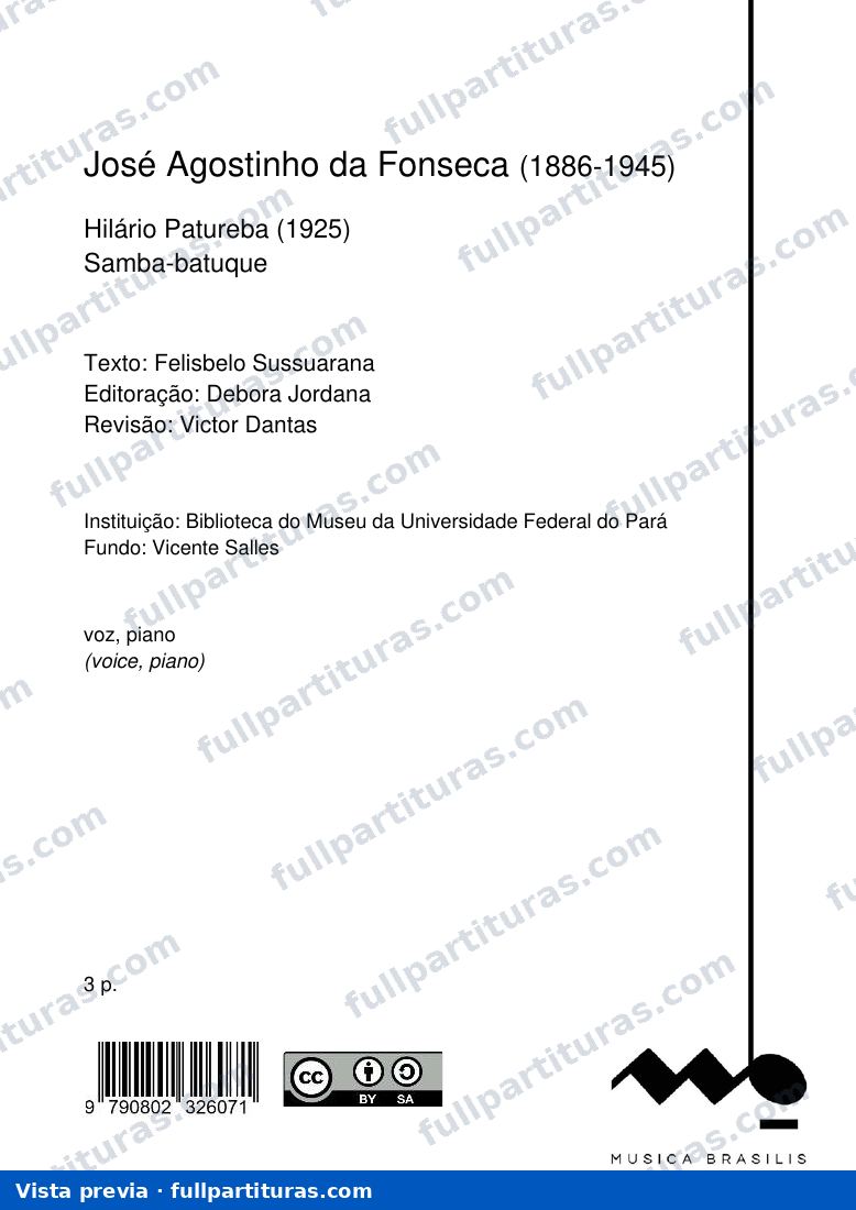 Hilário Patureba — preview