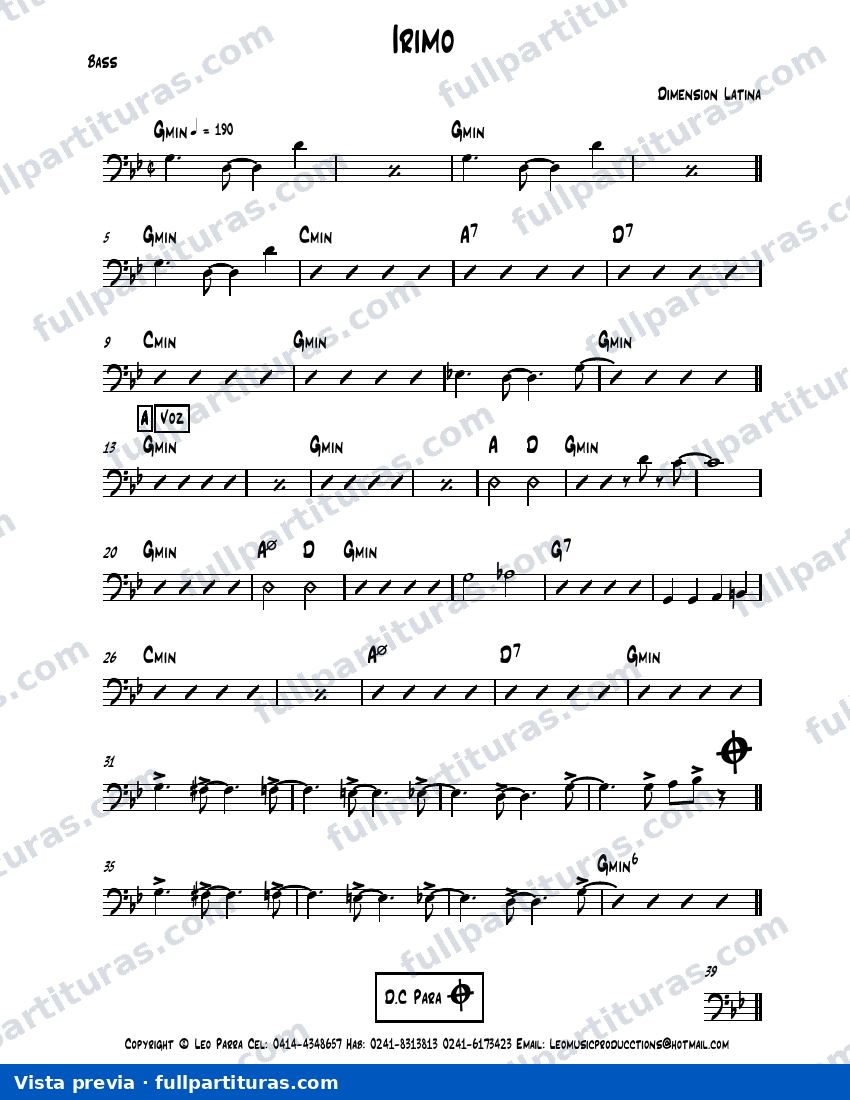 Irimo (Trombones) — preview