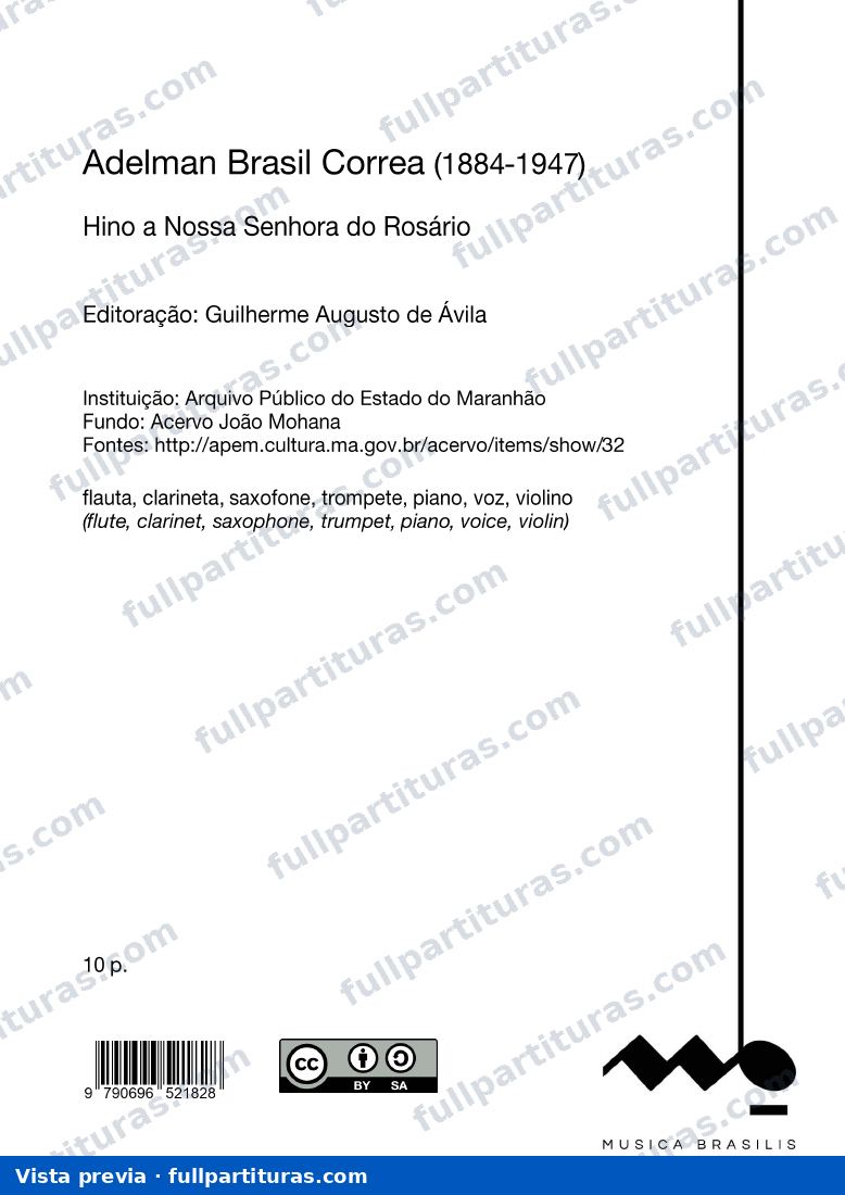 Hino a Nossa Senhora do Rosário — preview